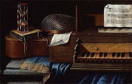 Baschenis | Musical Instruments | Giclée Canvas Print