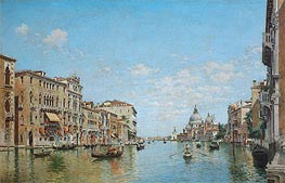 Federico del Campo | View of the Grand Canal of Venice, 1913 | Giclée Canvas Print