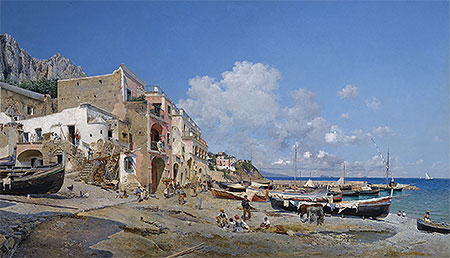 Federico del Campo | Capri, 1884 | Giclée Leinwand Kunstdruck