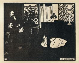 The Symphony, 1897 by Félix Vallotton | Paper Art Print