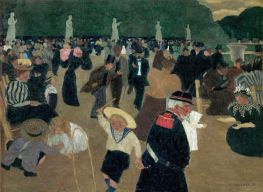 Luxemburger Garten, 1895 | Félix Vallotton