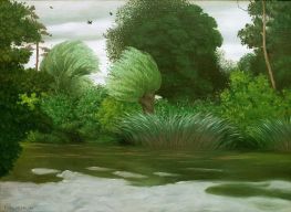 The Eure River at Pacy-sur-Eure, 1924 | Félix Vallotton