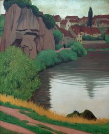 Landschaft bei Semur, 1923 | Félix Vallotton