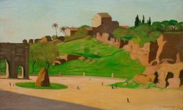 Forum romanum, 1913 by Félix Vallotton | Canvas Print