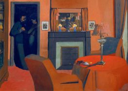 The red room, 1898 by Félix Vallotton | Canvas Print