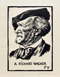 A Richard Wagner, 1891 | Félix Vallotton