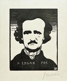 A Edgar Poe, 1894 | Félix Vallotton