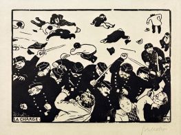 The Charge, 1893 | Félix Vallotton