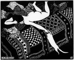Laziness, 1896 by Félix Vallotton | Paper Art Print