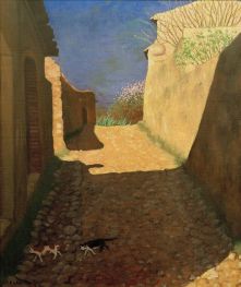 The Sunny Street, 1922 | Félix Vallotton