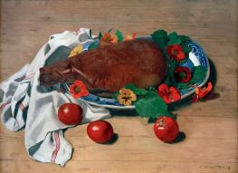 Jambon et tomates, 1918 by Félix Vallotton | Canvas Print