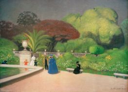 Der Luxemburger Garten, 1905 | Félix Vallotton