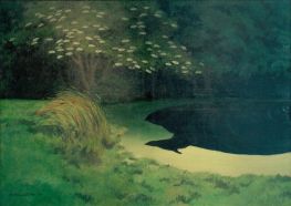 The Pond (Honfleur), 1909 by Félix Vallotton | Canvas Print