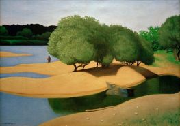 Sandbanks on the Loire, 1923 by Félix Vallotton | Canvas Print
