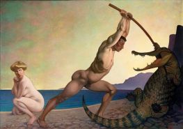 Perseus Slaying the Dragon, 1910 | Félix Vallotton