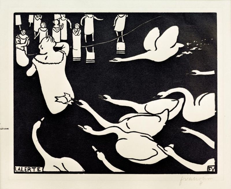 The Alarm, 1895 | Félix Vallotton | Giclée Paper Art Print