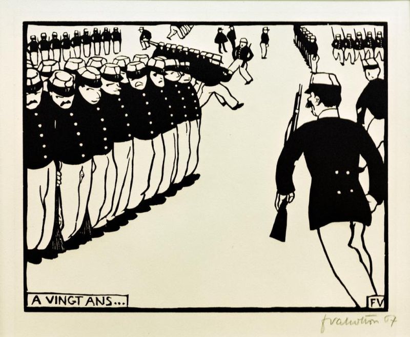 At 20 Years of Age..., 1894 | Félix Vallotton | Giclée Paper Art Print