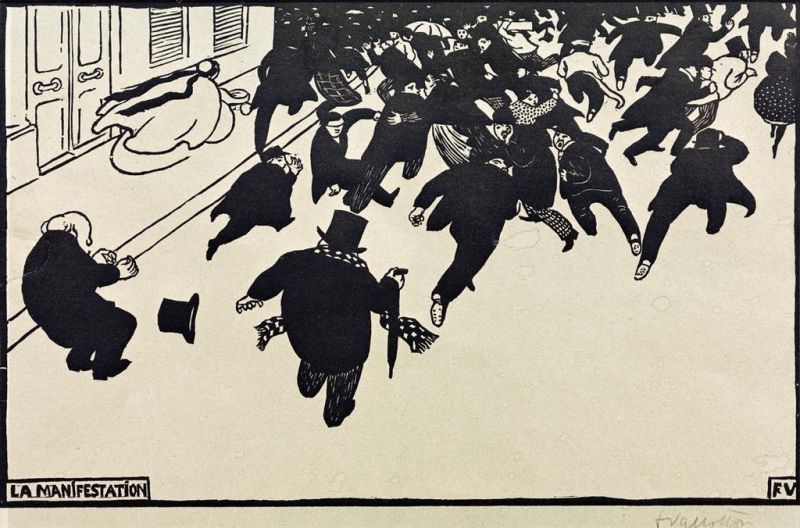 The Rally, 1893 | Félix Vallotton | Giclée Paper Art Print