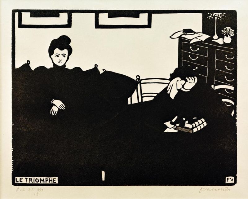 Der Triumph, 1898 | Félix Vallotton | Giclée Papier-Kunstdruck