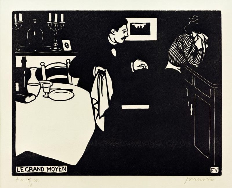 Das große Mittel, 1898 | Félix Vallotton | Giclée Papier-Kunstdruck