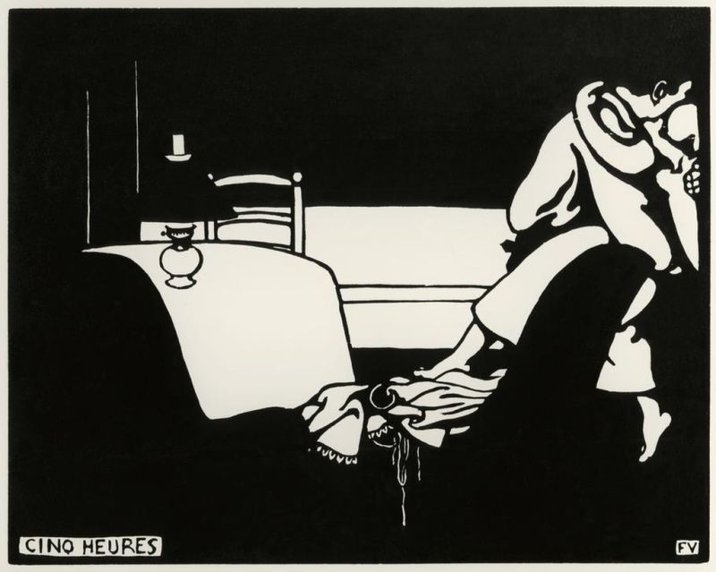 Cinq heures, 1898 | Félix Vallotton | Giclée Papier-Kunstdruck