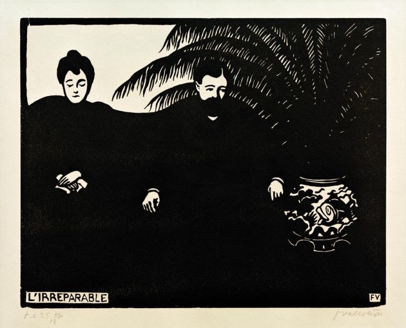 L'irréparable, 1898 | Félix Vallotton | Giclée Papier-Kunstdruck