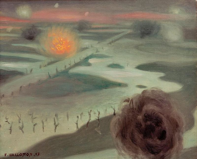 Yser, 1918 | Félix Vallotton | Giclée Leinwand-Kunstdruck