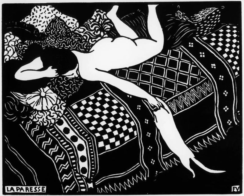 Laziness, 1896 | Félix Vallotton | Giclée Paper Art Print