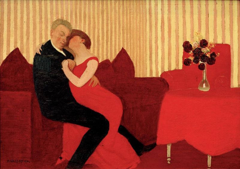 The Lie, 1898 | Félix Vallotton | Giclée Canvas Print