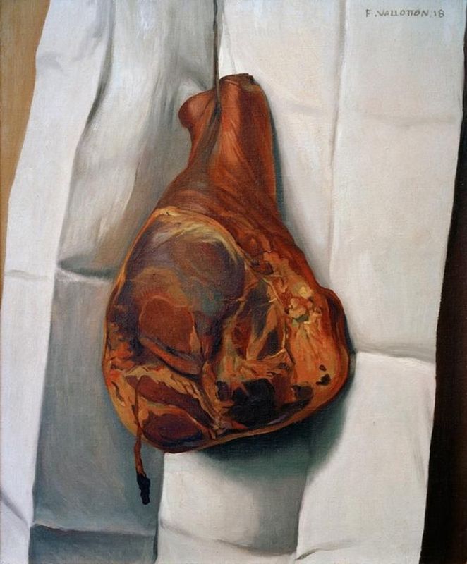 Der Schinken, 1918 | Félix Vallotton | Giclée Leinwand-Kunstdruck