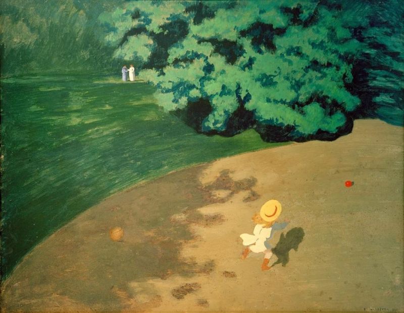 Der Ballon, 1899 | Félix Vallotton | Giclée Leinwand-Kunstdruck