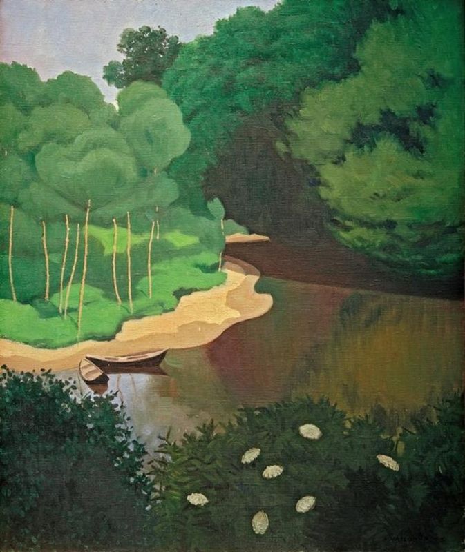 The Dordogne at Carennac, 1925 | Félix Vallotton | Giclée Canvas Print