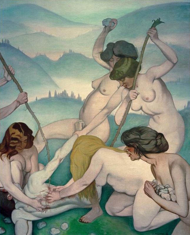 Orpheus Dismembered, 1914 | Félix Vallotton | Giclée Canvas Print