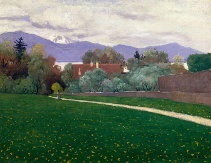 Ufer des Genfersees, 1916 | Félix Vallotton | Giclée Leinwand-Kunstdruck