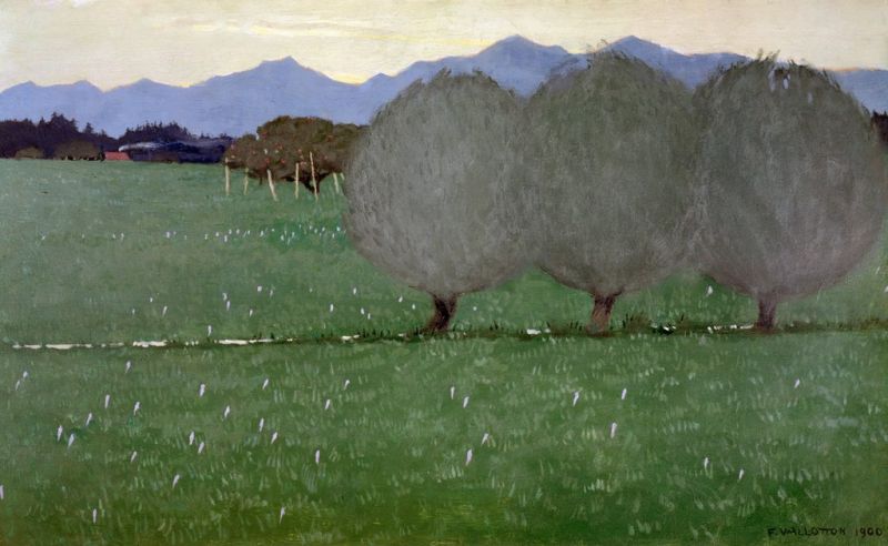 Die Weiden, 1900 | Félix Vallotton | Giclée Leinwand-Kunstdruck