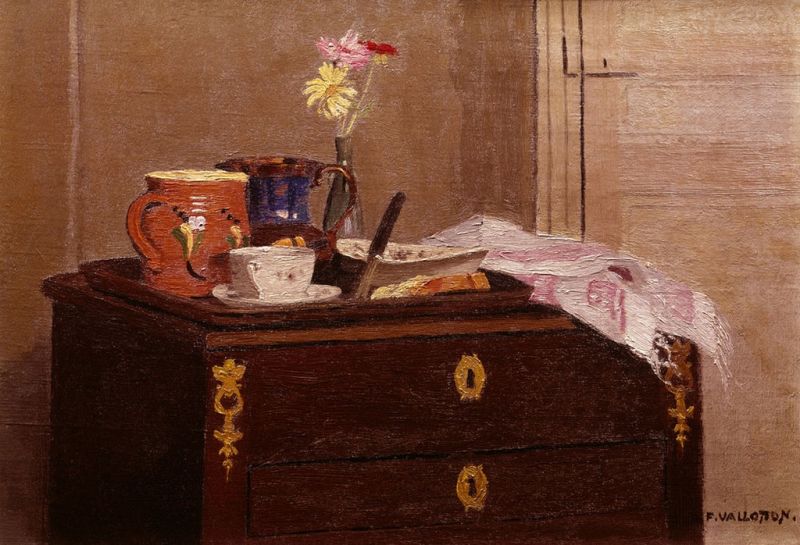 Stillleben, n.d | Félix Vallotton | Giclée Leinwand-Kunstdruck