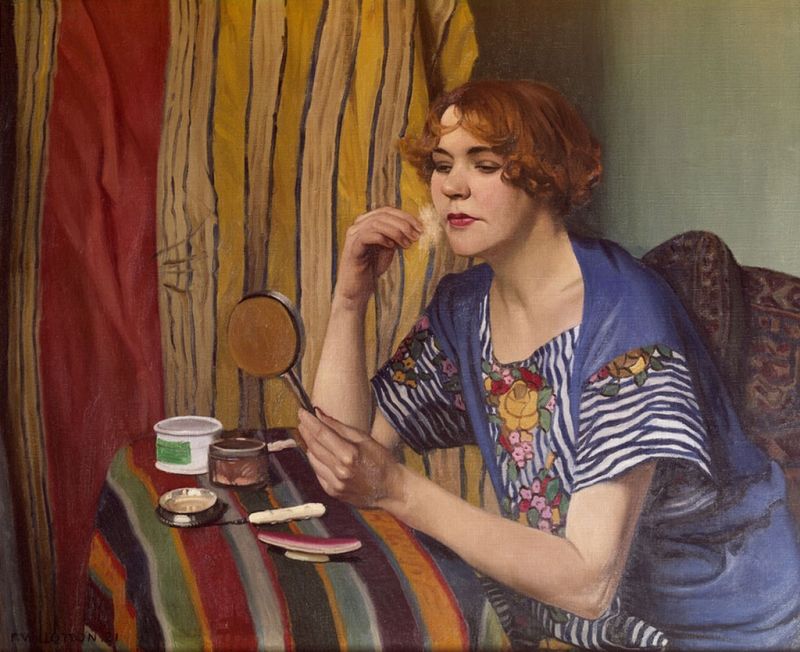 Die Toilette, 1921 | Félix Vallotton | Giclée Leinwand-Kunstdruck