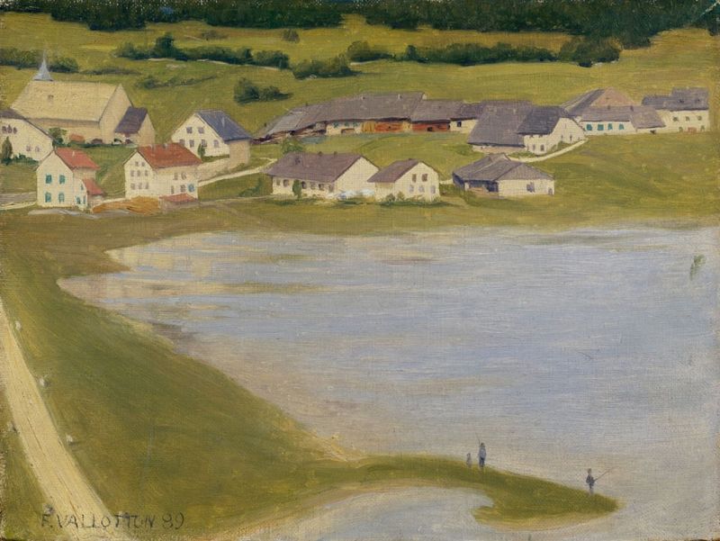 Die Köhlerinnen, 1889 | Félix Vallotton | Giclée Leinwand-Kunstdruck