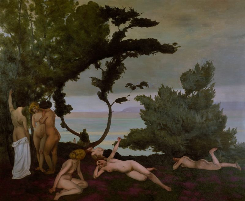 Der Sommer, 1912 | Félix Vallotton | Giclée Leinwand-Kunstdruck