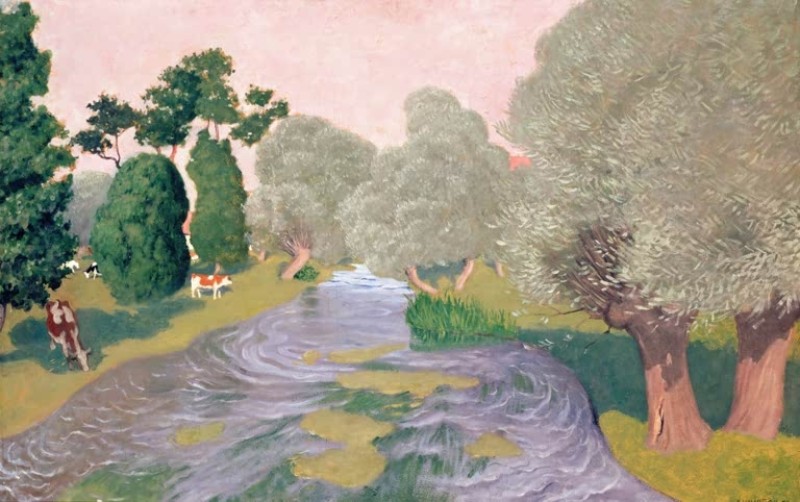 Landscape. Arques-la-Bataille, 1903 | Félix Vallotton | Giclée Canvas Print