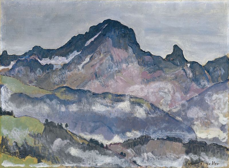 The Grand Muveran, 1912 | Ferdinand Hodler | Giclée Canvas Print