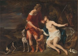 Venus und Adonis, 1658 | Ferdinand Bol
