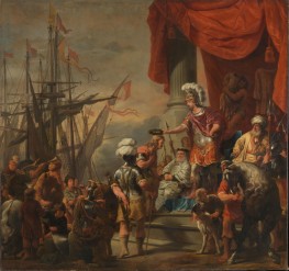 Aeneas krönt Cloanthus, c.1661/63 | Ferdinand Bol