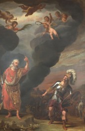 The Captain of God's Army Appearing to Joshua, c.1660/63 | Ferdinand Bol
