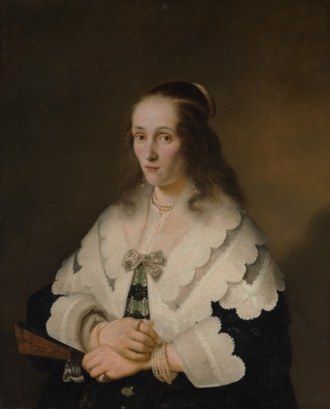 Portrait of a Woman, 1642 | Ferdinand Bol | Giclée Canvas Print