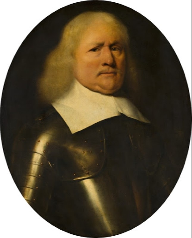 Porträt von Maerten van Juchen, 1670 | Ferdinand Bol | Giclée Leinwand-Kunstdruck
