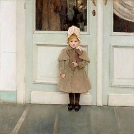 Jeanne Kefer, 1885 by Khnopff | Canvas Print