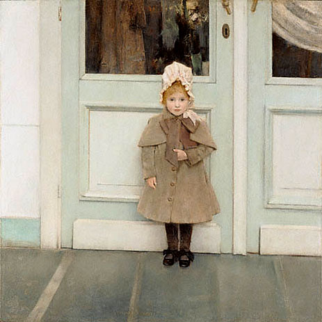 Jeanne Kefer, 1885 von Khnopff | Leinwand-Kunstdruck