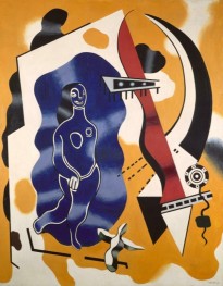 The Blue Dancer, 1930 | Fernand Leger