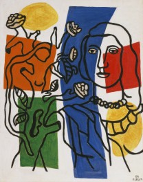Girl with Plant, 1954 | Fernand Leger